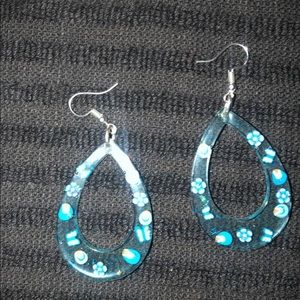 y2k blue earrings 🔗💙
